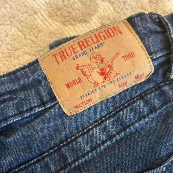 True religion brand jeans girl 8 denim jean pants - Picture 5 of 8